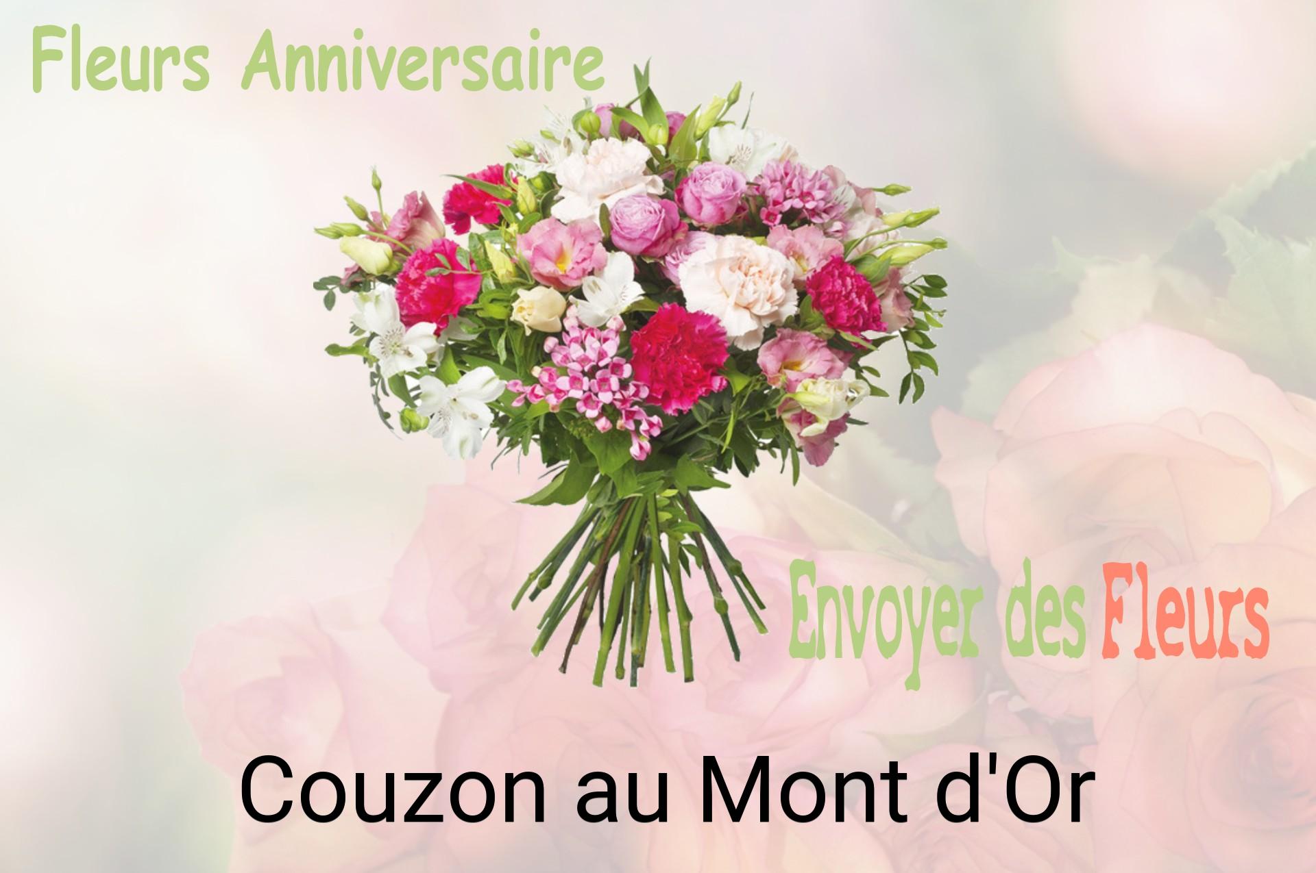 Bouquet de fleurs d’anniversaire livré à Couzon-au-Mont-d'Or