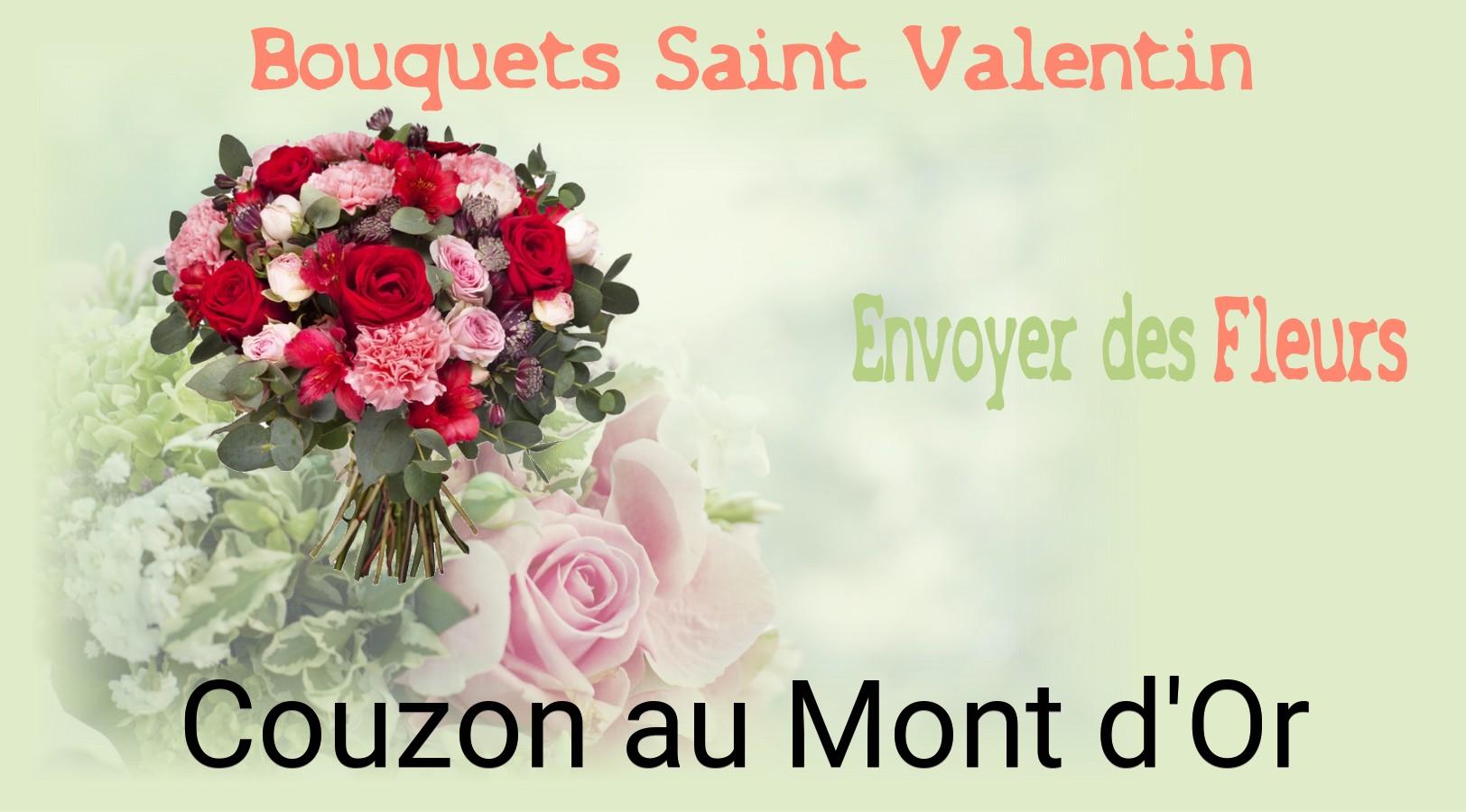 Roses de Saint-Valentin livrées à Couzon-au-Mont-d'Or